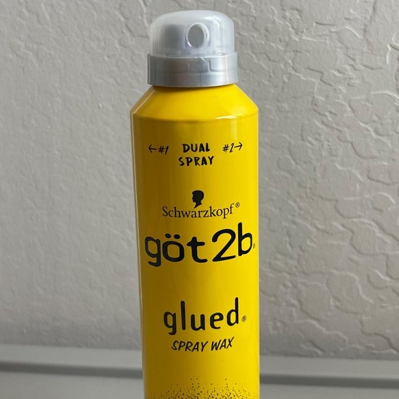 göt2b Glued  2-in-1 Dual Spray Nozzle Hair Styling Wax, 8 oz - Picture 5 of 5